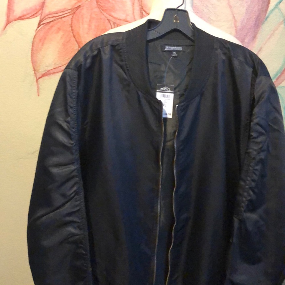 NWT “Extra Long” Black Jacket